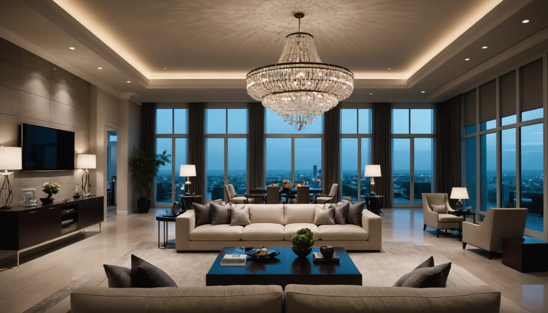 lampes pour plafonds hauts