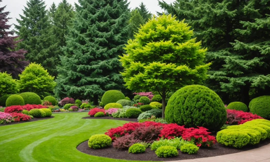 arbres persistants pour jardin de devant