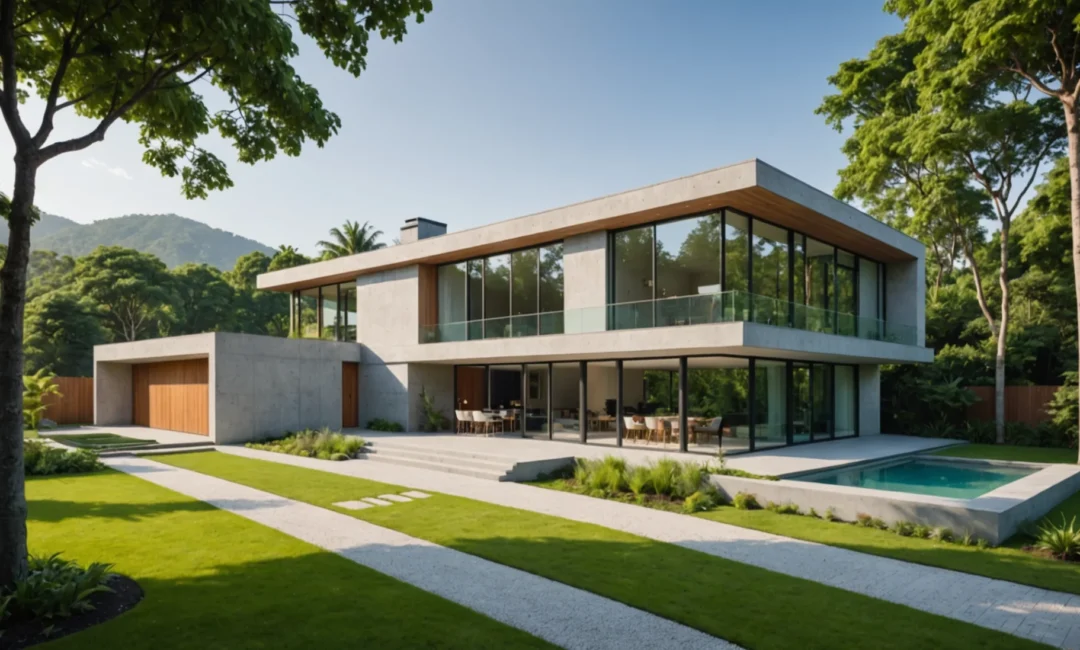 maisons modernes avec plans