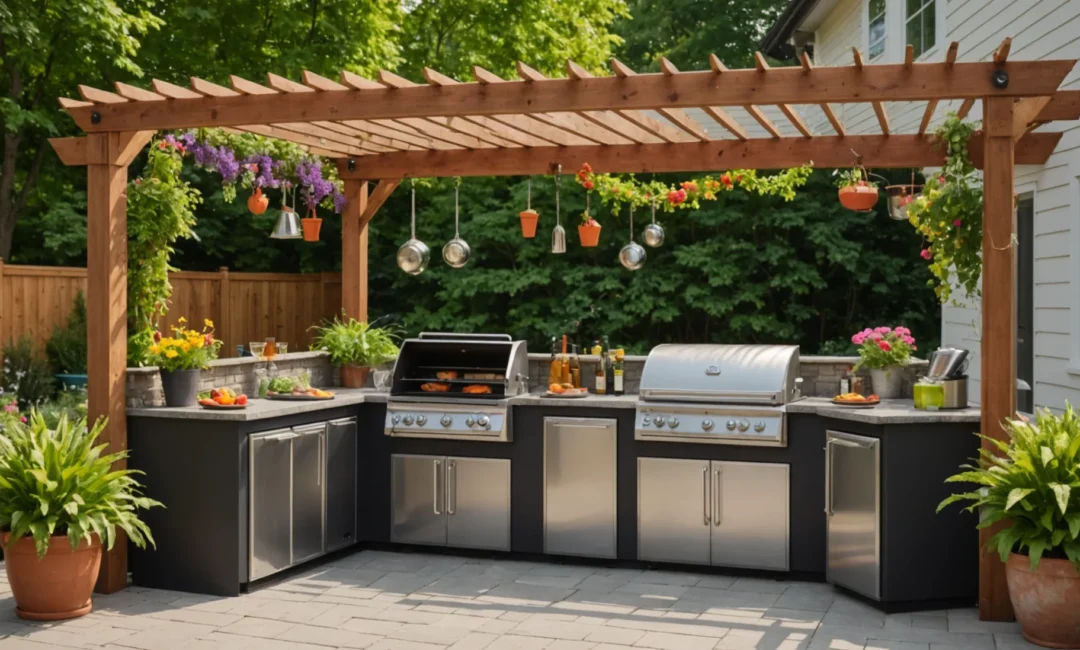 abris cuisine d'été en kit