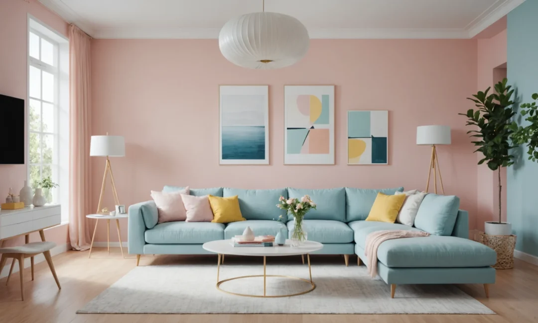 couleur de mur pour meubles blancs
